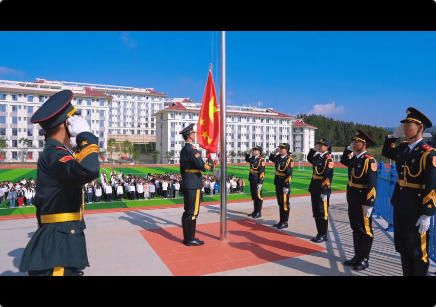 Beat365官方网站举行周一升旗仪式